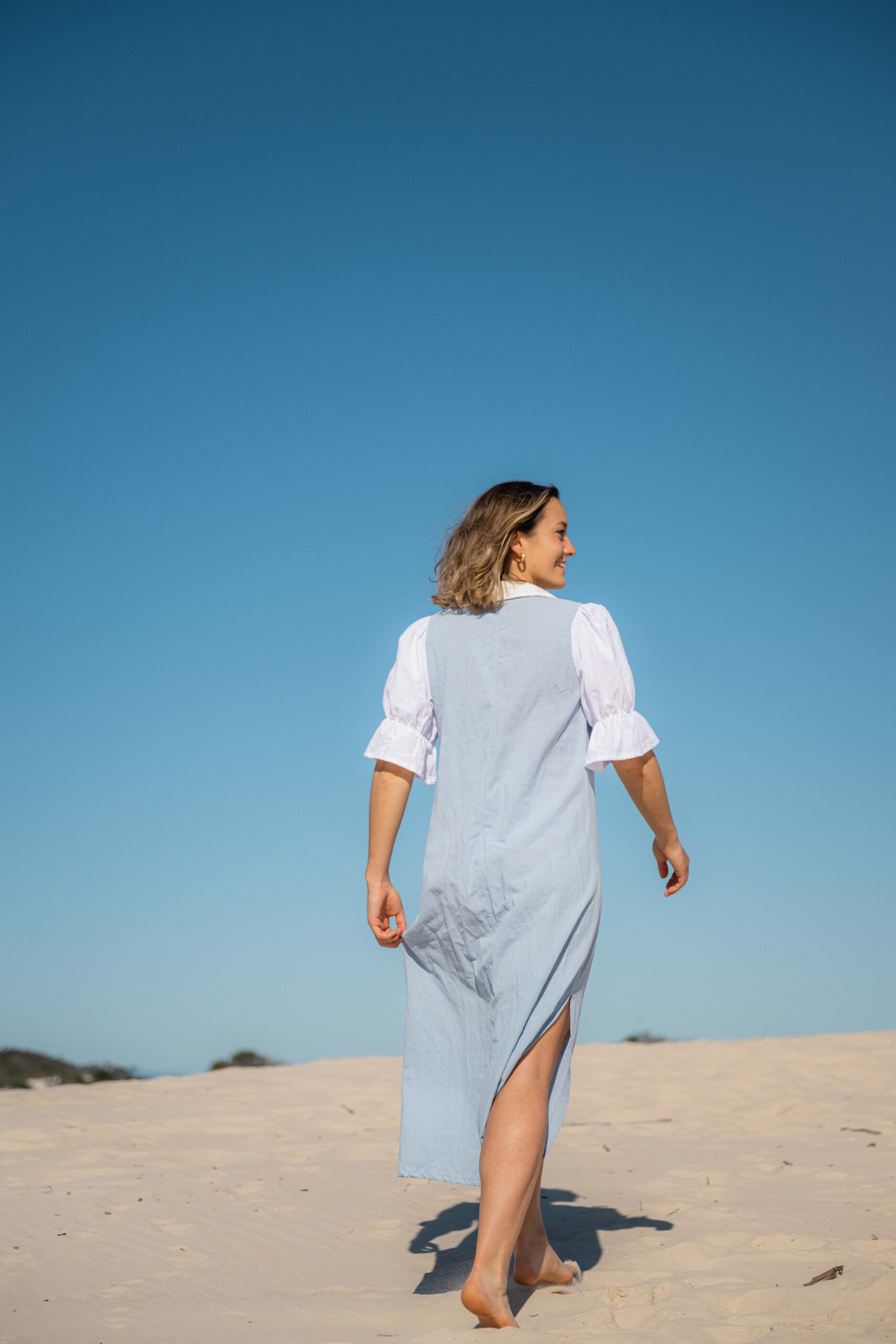VESTIDO WEST LARGO