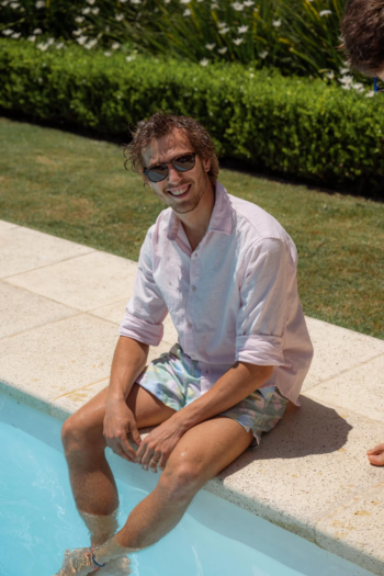 Camisa Full Summer, Rosa pálido
