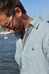 Camisa Full Seasons, VERDE A RAYAS