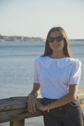 Blusa Jacinta, Blanco