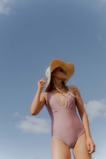 Traje de Baño IBIZA, Rosa Viejo