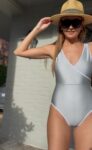 Traje de Baño AMANECER, Plateado