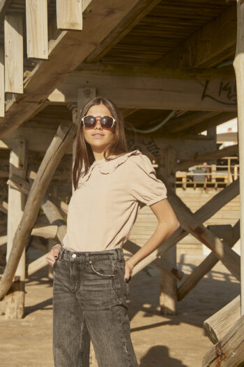 Blusa JACINTA, Beige